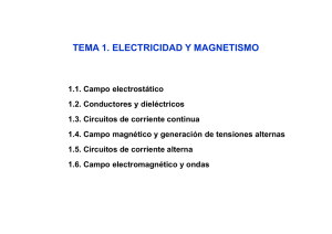 tema 1. electricidad y magnetismo