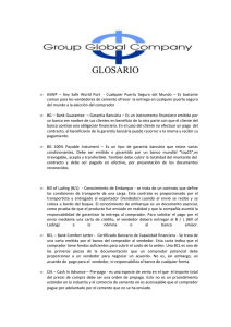 glosario - Group Global Company