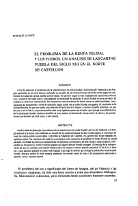 y los fueros. un analisis de la? cartas