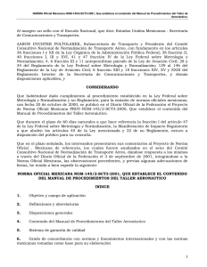 Norma Oficial Mexicana NOM-145.1-SCT3