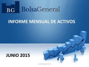 Diapositiva 1 - Bolsa General, Análisis de bolsa y mercados