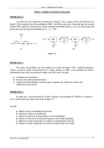 Problemas tema 2: Modulaciones lineales.