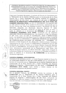 contrato celebrado entre el proyecto especial de irrigación e