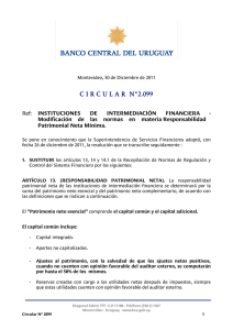 seggci2099 - Banco Central del Uruguay
