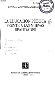 la educación pública - Universidad de Cuenca