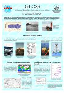 El Sistema Mundial de Observación del Nivel del Mar