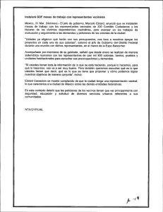 titulares de las distintas dependencias capitalinas, para avanzar en