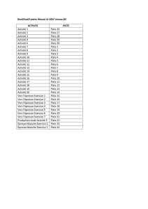 Rectificatif pistes Réussir le DELF niveau B2 ACTIVITE