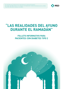 las realidades del ayuno durante el ramadán