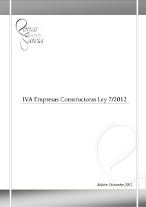IVA Empresas IVA Empresas Constructoras Ley 7/20 onstructoras