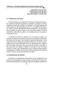 Page 1 CAPITULO 2. ESTABLECIMIENTO DE ARVEJASUGAR
