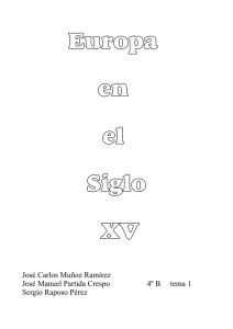 Europa en el Siglo XV