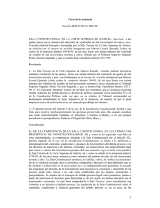 Consulta Judicial voto No. 4846-96, solicitada por la Sala