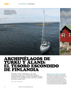 ARCHIPIéLAGOS DE TURKU y ÅLAND: EL