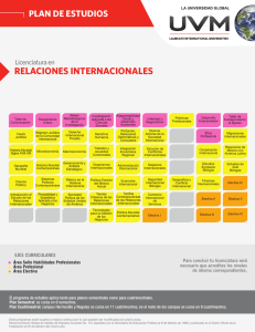relaciones internacionales - Universidad del Valle de México