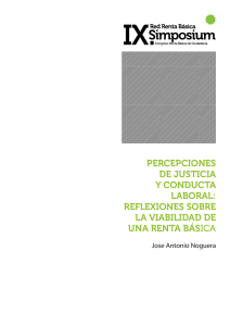 percepciones de justicia y conducta laboral - GSADI