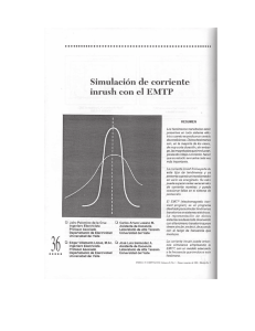 Simulacion de corriente inrush - Biblioteca Digital Universidad