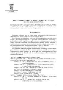 1 Medio Ambiente, dentro del término municipal de Pedro Muñoz