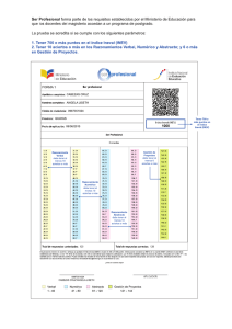 Ser Profesional forma parte de los requisitos establecidos por el