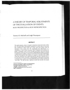 Page 1 ATHEORY OF TEMPORAL ADJUSTMENTS OF THE