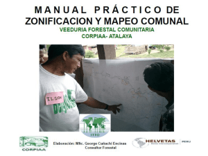 Zonificación Comunal-Grupo Forestal