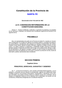 Constitución provincial - Concejo Municipal de Rosario