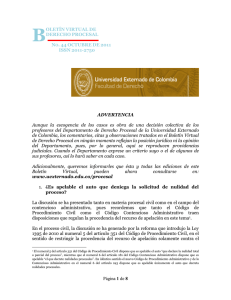 N° 44 Octubre de 2011 - Universidad Externado de Colombia