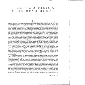 libertad fisica y libertad moral