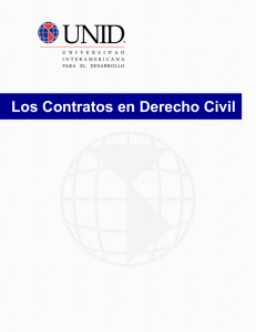 Los Contratos en Derecho Civil