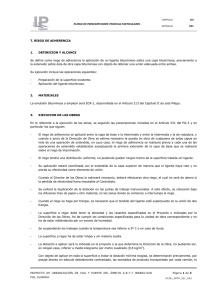 T. RIEGO DE ADHERENCIA 1. DEFINICION Y ALCANCE