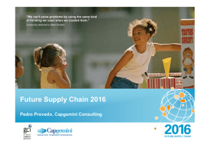 Future Supply Chain 2016