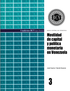 Movilidad de Capital y Política Monetaria en Venezuela