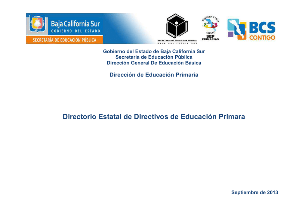 Directorio Escuelas Educacion Primaria