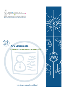 Etapas del proceso de selección