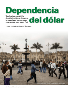 Dependencia del dólar