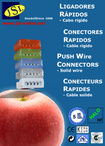 LIGADORES RÁPIDOS CONECTORES RAPIDOS PUSH Wire