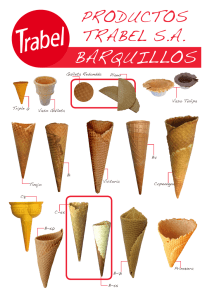 barquillos - Productos Trabel