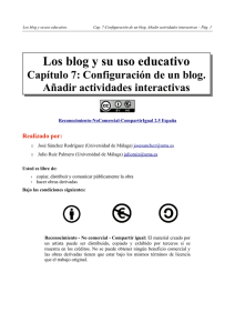Los blog y su uso educativo