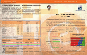 Las remuneraciones en México