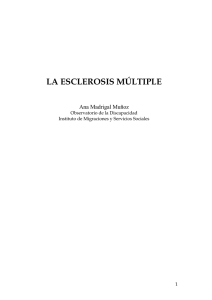 la esclerosis múltiple - Servicio de Información sobre Discapacidad