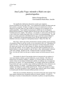 Ana Lydia Vega: mirando a Haití con ojos