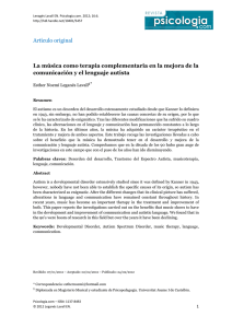 La música como terapia complementaria en la mejora de la