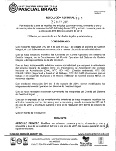 Modificación de los artículos 48, 51 y 52 de la resolución 300