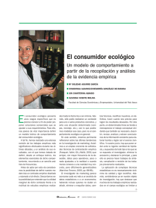 El consumidor ecológico (PDF Available)