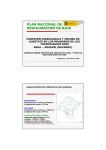 PLAN NACIONAL DE RESTAURACION DE RIOS