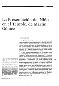 La Presentación del Niño enel Templo, de Martín