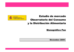 Monográfico Consumo de Pan. Diciembre 2009