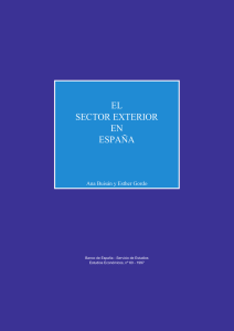 El sector exterior en España (672 KB )
