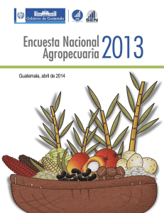 Encuesta Nacional agropecuaria 2013