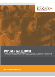 Imponer la Equidad - Global Campaign for Education